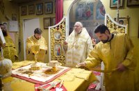 Божественная литургия в день памяти свт. Амвросия епископа Медиоланского