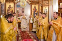 Божественная литургия в праздник иконы Божией Матери "Нечаянная Радость"