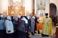 Божественная литургия в праздник иконы Божией Матери "Нечаянная Радость"