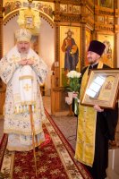 Божественная литургия в праздник иконы Божией Матери "Нечаянная Радость"