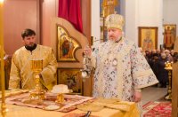 Божественная литургия в праздник иконы Божией Матери "Нечаянная Радость"