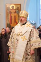 Божественная литургия в праздник иконы Божией Матери "Нечаянная Радость"