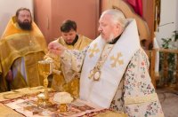 Божественная литургия в праздник иконы Божией Матери "Нечаянная Радость"