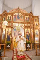 Божественная литургия в праздник иконы Божией Матери "Нечаянная Радость"