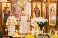 Божественная литургия в праздник иконы Божией Матери "Нечаянная Радость"