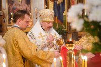 Божественная литургия в праздник иконы Божией Матери "Нечаянная Радость"