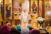 Божественная литургия в праздник иконы Божией Матери "Нечаянная Радость"