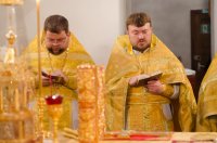 Божественная литургия в праздник иконы Божией Матери "Нечаянная Радость"