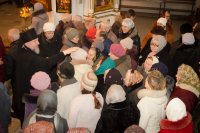 Божественная литургия в праздник иконы Божией Матери "Нечаянная Радость"