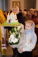 Божественная литургия в праздник иконы Божией Матери "Нечаянная Радость"