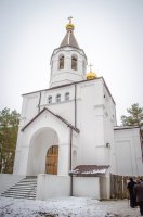 Рабочая поездка в строящийся храм свт. Кирилла Туровского г. Светлогорска