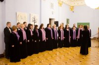 Преосвященный Стефан принял участие в открытии выставочного проекта «Зимние праздники»