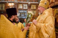 Божественная литургия в день памяти свт. Иоасафа Белгородского