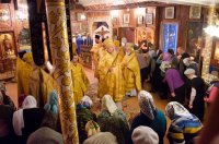 Божественная литургия в день памяти свт. Иоасафа Белгородского