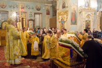 Всенощное бдение в канун дня памяти свт. Спиридона Тримифунтского Всенощное бдение в канун дня памяти свт. Спиридона Тримифунтского