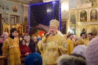 Всенощное бдение в канун дня памяти свт. Спиридона Тримифунтского Всенощное бдение в канун дня памяти свт. Спиридона Тримифунтского