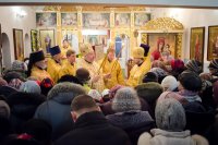 Божественная литургия в день памяти свт. Спиридона Тримифунтского