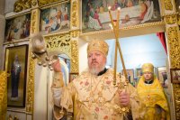 Божественная литургия в день памяти свт. Спиридона Тримифунтского