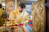 Божественная литургия в день памяти свт. Спиридона Тримифунтского