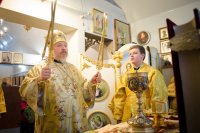 Божественная литургия в день памяти свт. Спиридона Тримифунтского