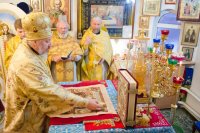 Божественная литургия в день памяти свт. Спиридона Тримифунтского