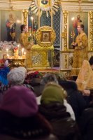 Вечернее богослужение с чтением акафиста нараспев