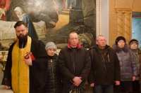 Божественная литургия в криптовом храме Свято-Петро-Павловском кафедрального собора Божественная литургия в криптовом храме Свято-Петро-Павловском кафедрального собора