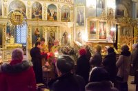 Божественная литургия в Свято-Петро-Павловском кафедральном соборе г.Гомеля