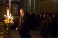 Божественная литургия в Свято-Петро-Павловском кафедральном соборе г.Гомеля