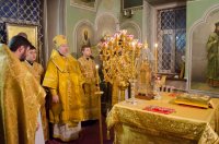 Божественная литургия в Свято-Петро-Павловском кафедральном соборе г.Гомеля