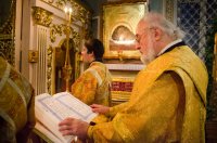 Божественная литургия в Свято-Петро-Павловском кафедральном соборе г.Гомеля