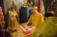 Божественная литургия в Свято-Петро-Павловском кафедральном соборе г.Гомеля