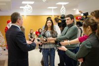 Преосвященный Стефан принял участие в традиционной городской благотворительной елке