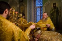 Божественная литургия в Свято-Петро-Павловском кафедральном соборе г.Гомеля