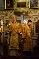 Божественная литургия в Свято-Петро-Павловском кафедральном соборе г.Гомеля