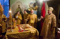 Божественная литургия в Свято-Петро-Павловском кафедральном соборе г.Гомеля