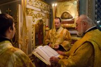 Божественная литургия в Свято-Петро-Павловском кафедральном соборе г.Гомеля