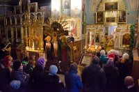 Божественная литургия в Свято-Петро-Павловском кафедральном соборе г.Гомеля