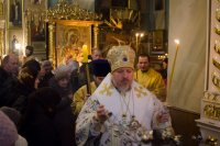 Всенощное бдение в канун Недели 28-й по Пятидесятнице Всенощное бдение в канун Недели 28-й по Пятидесятнице