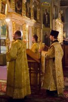 Божественная литургия в день памяти прав. Иоанна Кронштадского