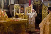 Божественная литургия в день памяти прав. Иоанна Кронштадского