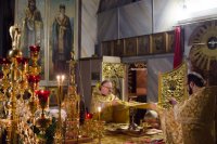 Божественная литургия в день памяти прав. Иоанна Кронштадского