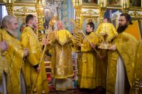 Божественная Литургия в Свято-Покровском храме села Корма Добрушского района