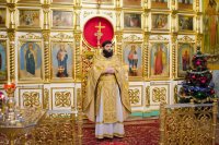 Божественная Литургия в Свято-Покровском храме села Корма Добрушского района