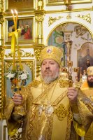 Божественная Литургия в Свято-Покровском храме села Корма Добрушского района