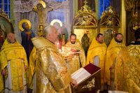 Божественная Литургия в Свято-Покровском храме села Корма Добрушского района