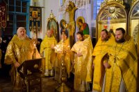 Божественная Литургия в Свято-Покровском храме села Корма Добрушского района