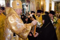 Божественная Литургия в Свято-Покровском храме села Корма Добрушского района