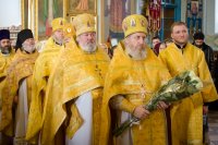 Божественная Литургия в Свято-Покровском храме села Корма Добрушского района