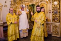 Божественная литургия в Свято-Никольском мужском монастыре Божественная литургия в Свято-Никольском мужском монастыре